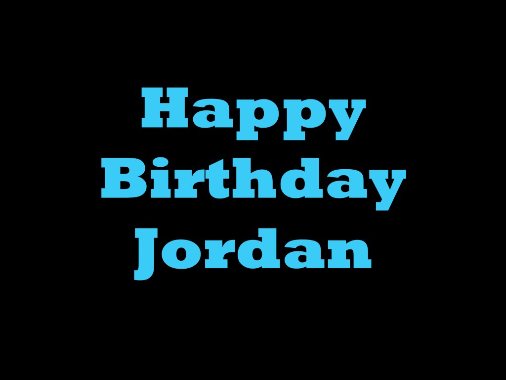 Santiago+Wishes+Jordan+Walker+Happy+Birthday