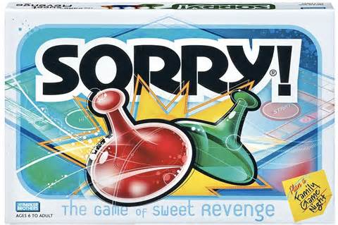Why Sorry is One of the Best Board Games of All Time
