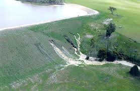 Dam Erosion in North California