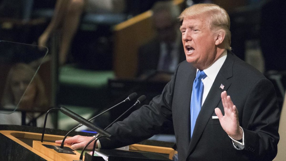 President Trump’s Debut Speech to the United Nations General Assembly