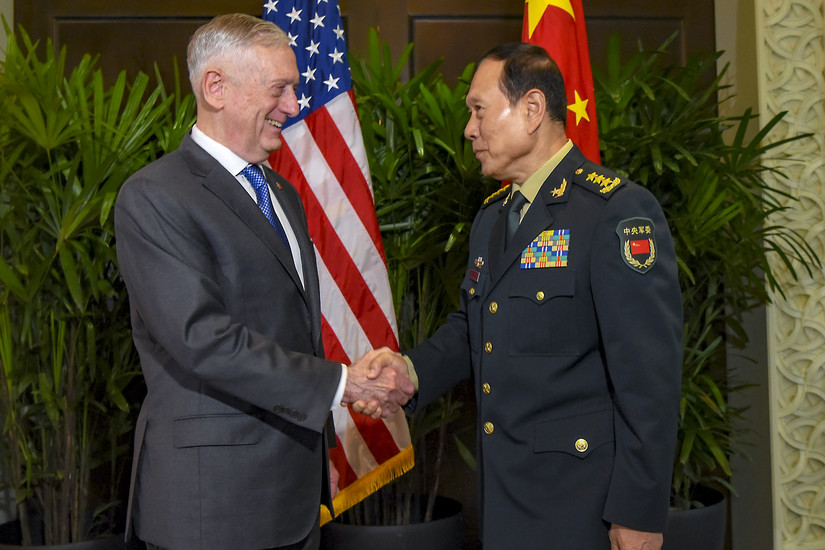 James+Mattis+Seeks+Resilient+U.S.+Ties+with+Chinas+Military