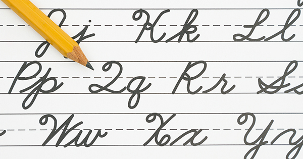 Is Cursive a Dead Language?