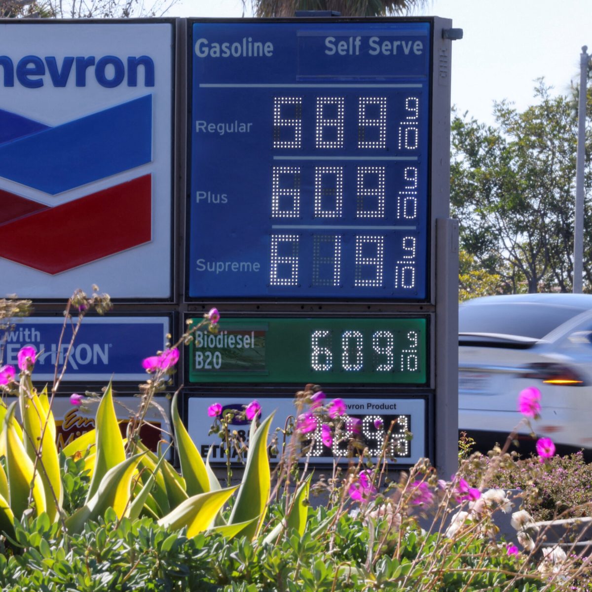 Gas Prices Increasing in California.