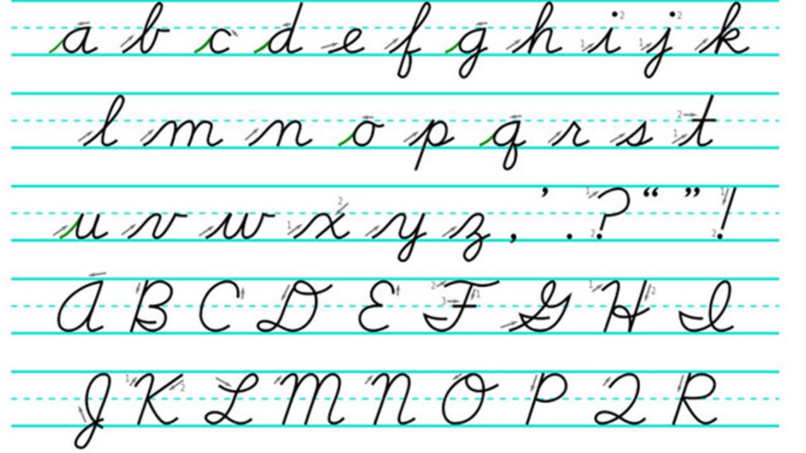 Students Are Now Required To Learn Cursive