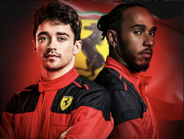 Leclerc and Hamilton Ferrari 2025