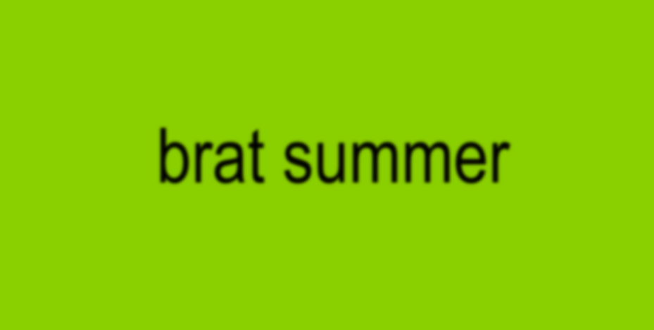 Brat Summer