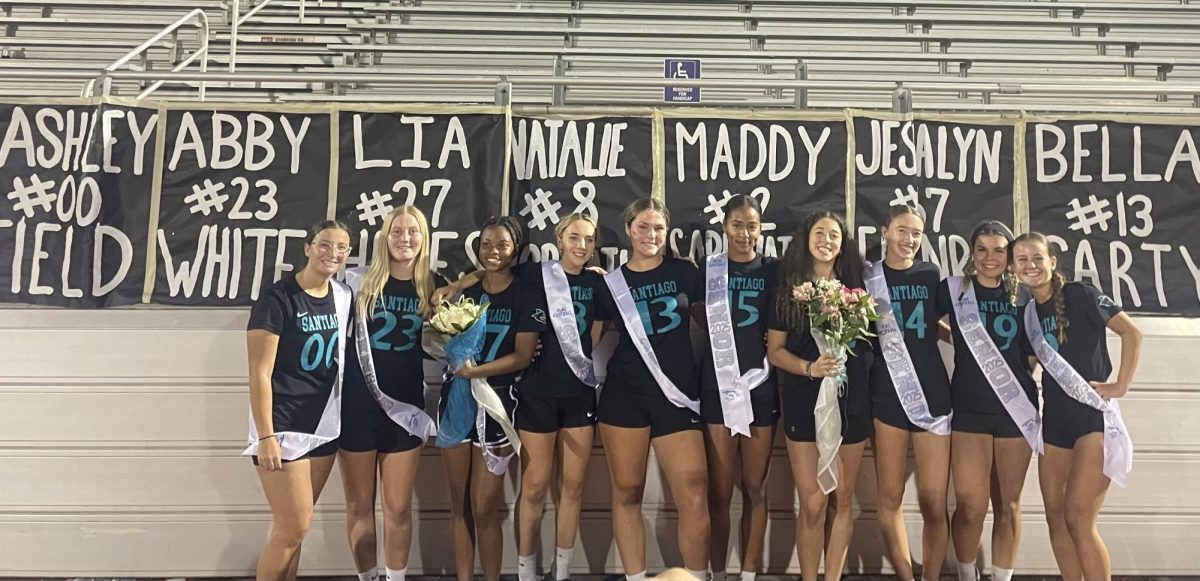 Santiago Girls Flag Football Seniors Shine in Showdown Against Norco