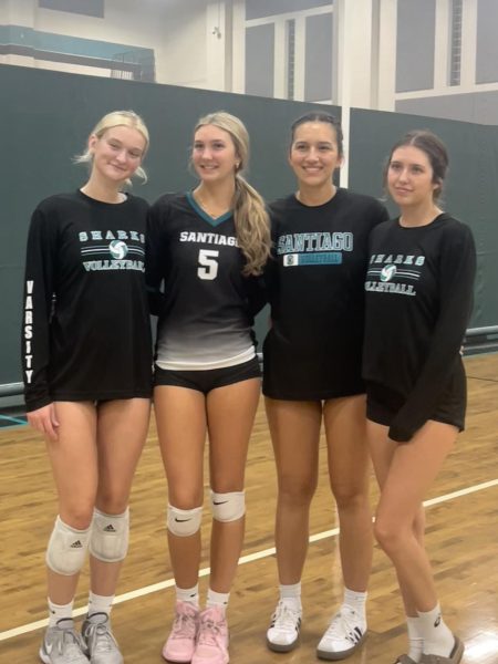 Santiago Volleyball Seniors Hard Work and Dedication