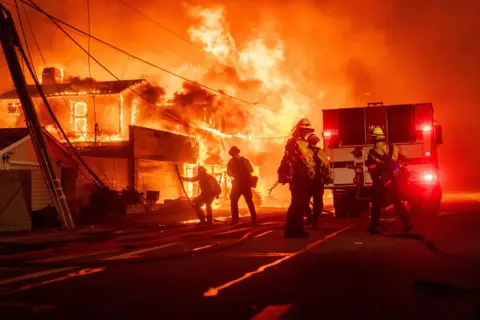 Wildfire devastates Los Angeles, CA; Residents seek answers.