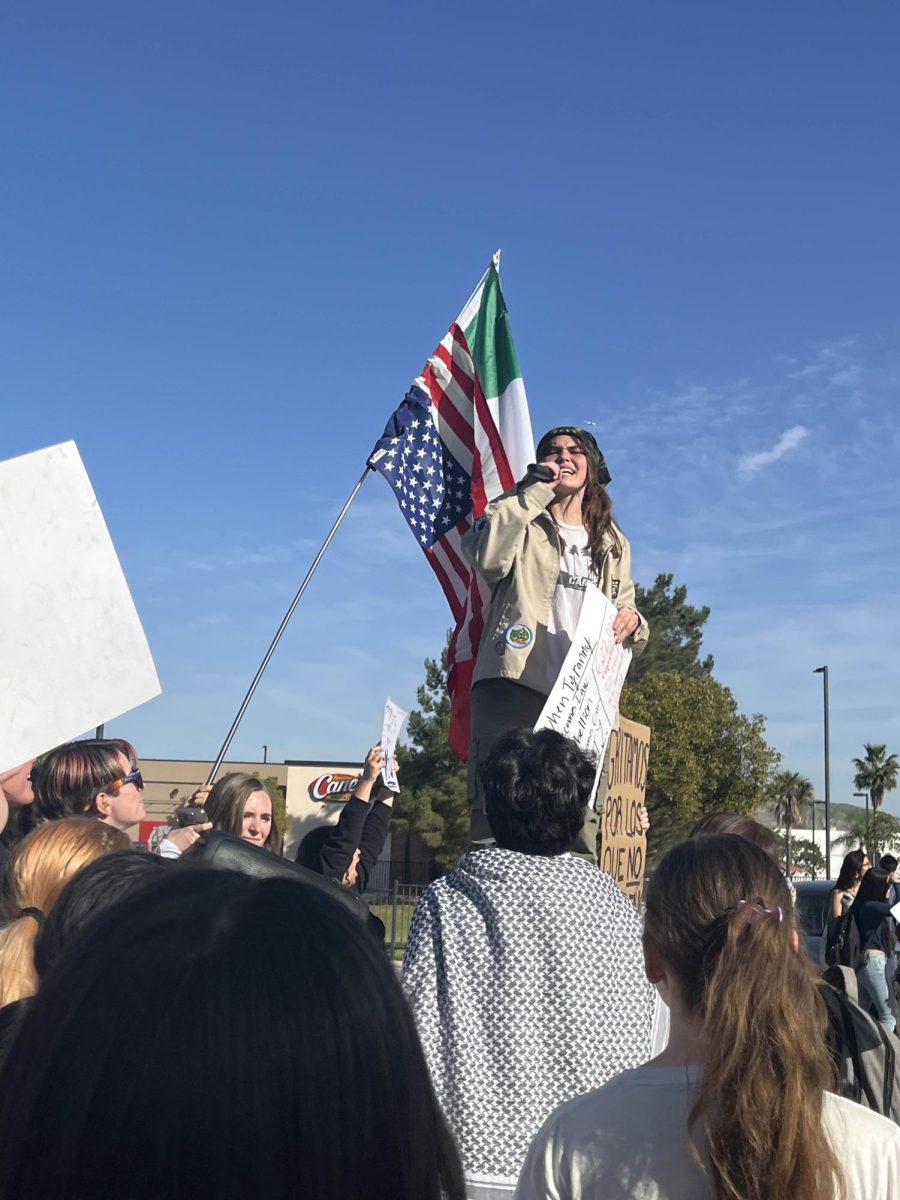 Over 1000 Santiago students walk out during school hours for ICE protest